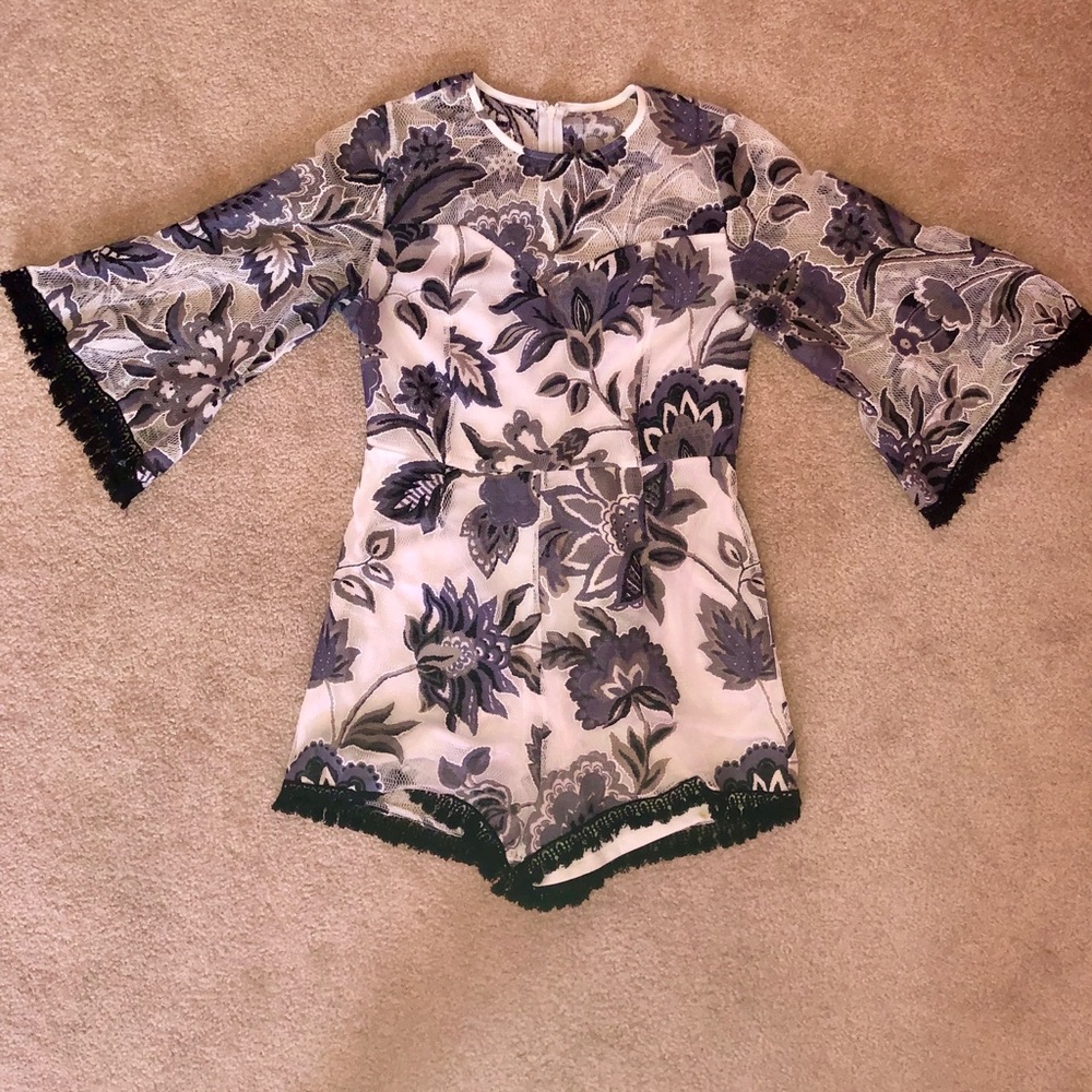 Long sleeve romper